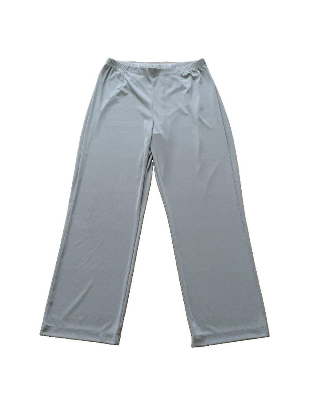 Chico's Easywear 2 Pants Size 12 Short Taupe Pull On Casual Stretch